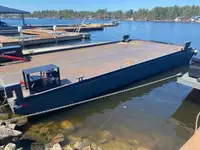 2022 40' x 18'  Sectional Barge w/ Ramp