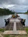 2022 40' x 18'  Sectional Barge w/ Ramp