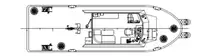 NB 12.87m Road Transportable Workboat - Azimuth Drive RTWB 1204